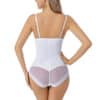 White Tummy Control Shapewear Bodysuit