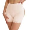 Cut-out Butt Lifting Shapewear Panties Shorts Beige