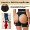 Cut-out Butt Lifting Shapewear Panties Shorts Black