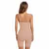 Mid-Thigh Bodysuit Shapewear Nude