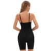 Mid-Thigh Bodysuit Shapewear Black