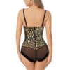 Leopard Tummy Control Shapewear Bodysuit