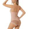 Apricot Tummy Control Shapewear Bodysuit