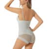 Grey Tummy Control Shapewear Bodysuit