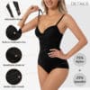 Black Tummy Control Shapewear Bodysuit