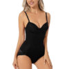 Black Tummy Control Shapewear Bodysuit